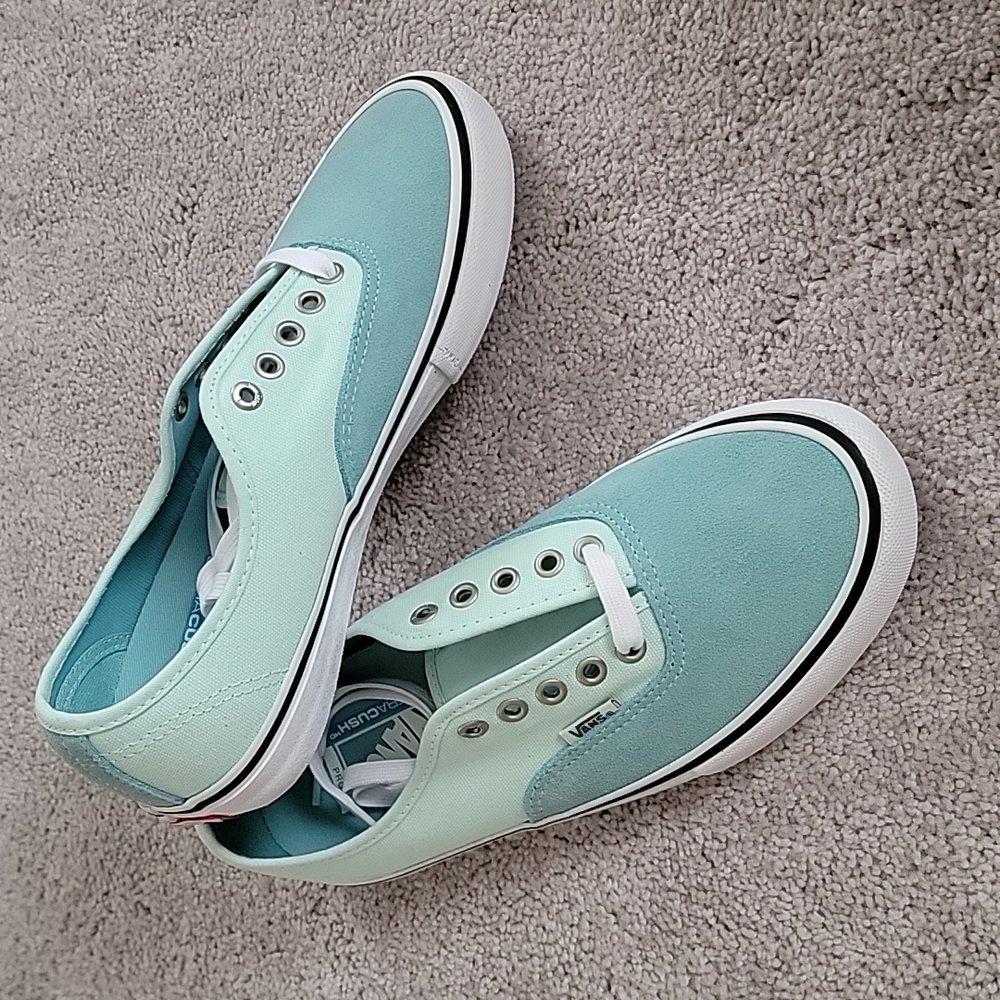 VANS Authentic Pro Aqua Haze Sneaker Size 9.5 Women